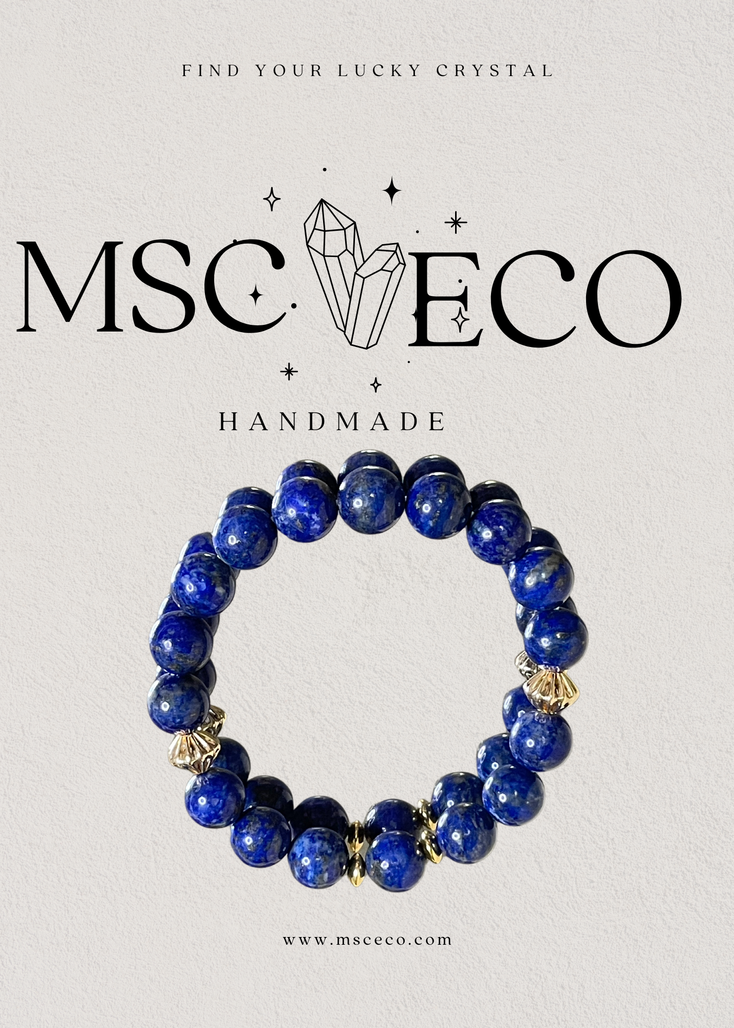 Lapis Lazuli Angelic Communication Healing Bracelet