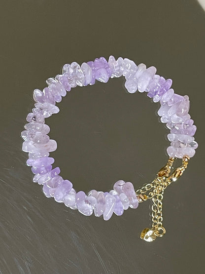 Handmade Nature Chipped Semi-Precious Gemstone Bracelet