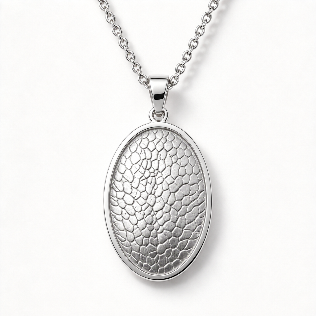 NFC Pet Nose Print Necklace | Scan to Hear Their Voice | Personalized Memorial Jewelry