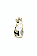 NFC Cat Necklace - 14K Gold